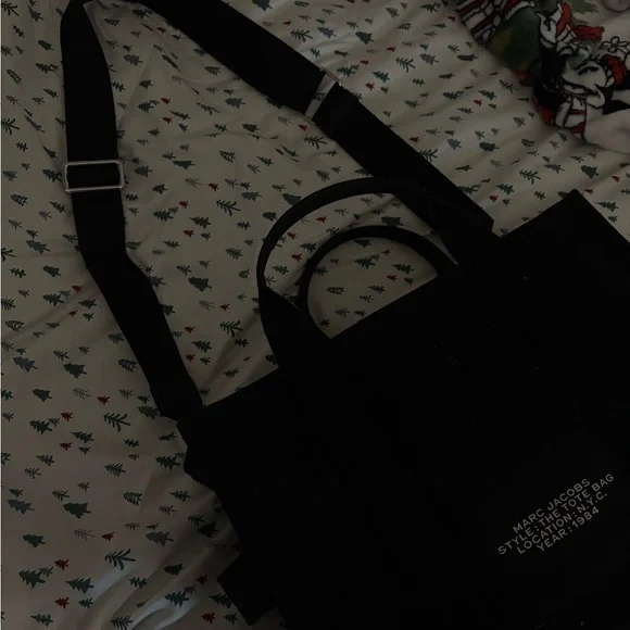 Marc Jacobs Black Canvas Tote - Picture 4 of 4
